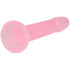 baseks Pink Starry Siliconen Dildo 18 cm