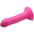 Squeeze-It Squeezable Pink Vibrerende Dildo met Zuignap 17,5 cm