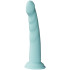 Dillio Platinum Slim Seven Teal Dildo met Zuignap 21 cm