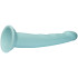 Dillio Platinum Slim Seven Teal Dildo met Zuignap 21 cm