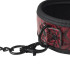 Master Series Crimson Tied Halsband met Riem