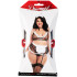 Dreamgirl Maid For You Mesh Dienstmeisjes Kostuum Plus Size