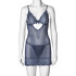 NORTIE Morning Glory Night Blue Babydoll Set