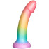 baseks Colour-mix Siliconen Dildo met Zuignap 18 cm