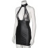 NORTIE Fetish Wetlook Jurk met Haltertop