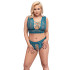 Cottelli Teal BH Set Plus Size