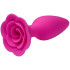 baseks Pink Rose Siliconen Buttplug