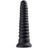 Hismith Black KlicLok Geribbelde Toren Dildo 