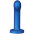 baseks Metallic Blue G-Spot Dildo met Zuignap 14,1 cm