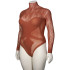 NORTIE Blossom Esme Rust Bodystocking Plus Size