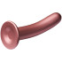 Ouch! Smooth Siliconen G-Spot Dildo met Zuignap 14,5 cm