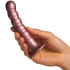 Ouch! Beaded Siliconen G-Spot Dildo met Zuignap 13 cm