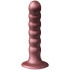 Ouch! Beaded Siliconen G-Spot Dildo met Zuignap 13 cm