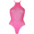 Ouch! Glow in The Dark Neon Pink Body Plus Size