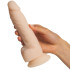 Naked Addiction Roterende en Vibrerende Dildo met Zuignap 20 cm