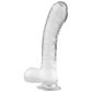 Lazy Buttcock Jelly Dildo Transparant