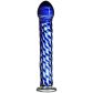 Icicles No 29 Blauwe Glazen Dildo 