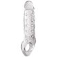Size Matters Clearly Ample Penis Enhancer Sleeve