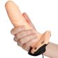 Fetish Fantasy Hollow Strap-on Vibrator Lichte Huid 20 cm