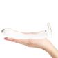 Sinful Curvy Clear Glazen Dildo