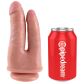 King Cock Dubbele Penetrator Dubbele Dildo 21 cm