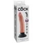 King Cock Realistische Vibrator 18 cm