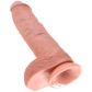 King Cock Balls Realistische Dildo met Zuignap 25,4 cm