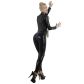 Late X Latex Catsuit met Lange Mouwen