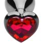 Master Series Crimson Tied Scarlet Heart Buttplug