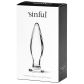 Sinful BumBum Glazen Buttplug Large
