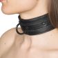 obaie Kunstleren Halsband met D-Ring