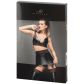 Noir Handgemaakt Power Wetlook Bralette