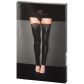 Noir Handmade Power Wetlook Hold-Up Stockings