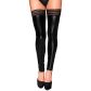 Noir Handmade Power Wetlook Hold-Up Stockings