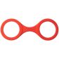 Quickie Cuffs Red Siliconen Handboeien Medium 