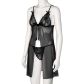 NORTIE Gro Black Kanten Babydoll Set