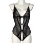 NORTIE Vilja Black Lace Kruisloze Body