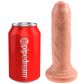 King Cock Uncut Realistische Dildo 18.5 cm