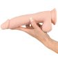 Nature Skin Buigbare Dildo 24 cm