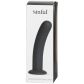 Sinful Slender Siliconen Zwarte Dildo met Zuignap Large