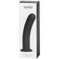 Sinful Slender Black Siliconen Dildo met Zuignap Extra Large