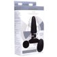 Rimmers Slim Smooth Rimming Op Afstand Bedienbare Buttplug
