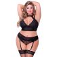 Seven 'til Midnight Halternek Beha Set Plus Size