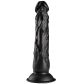 Willie City Black Realistische Dildo met Zuignap 23 cm