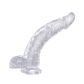 King Cock Clear - Cock with Balls Dildo 20 cm