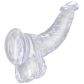 King Cock Clear - Cock with Balls Dildo 20 cm