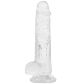 Willie City Classic Clear Realistische Dildo met Zuignap 19,5 cm