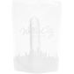 Willie City Clear Realistische Dildo met Zuignap 18 cm
