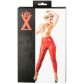 Late X Latex Legging Rood