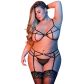 Magic Silk Strappy Jarretels Plus Size